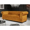 Diivan CHESTERFIELD kollane, 205x87xH73 cm