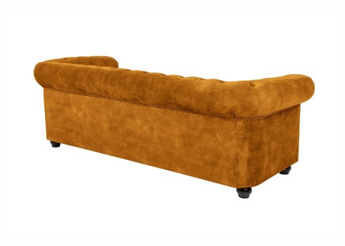 Diivan CHESTERFIELD kollane, 205x87xH73 cm