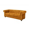 Diivan CHESTERFIELD kollane, 205x87xH73 cm