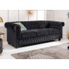 Diivan CHESTERFIELD must, 205x87xH73 cm