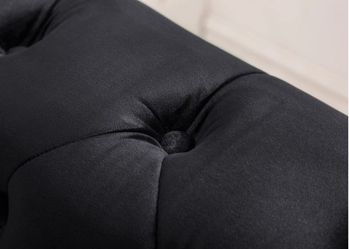 Diivan CHESTERFIELD must, 205x87xH73 cm