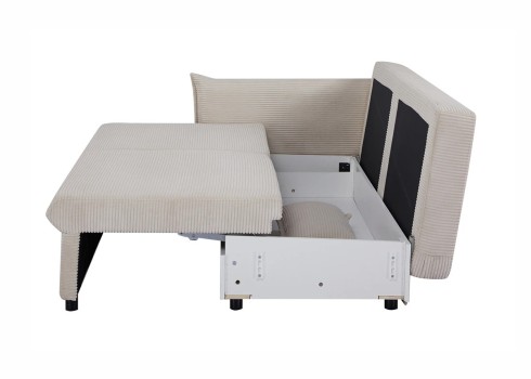 Diivanvoodi APARTMENT beež, 215x100xH90 cm