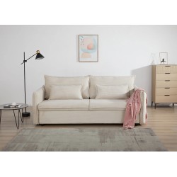 Diivanvoodi APARTMENT beež, 215x100xH90 cm