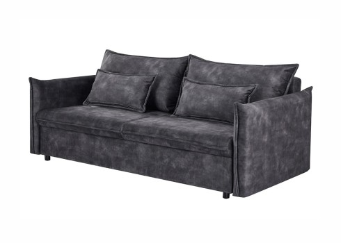 Diivanvoodi APARTMENT tumehall, 215x100xH90 cm