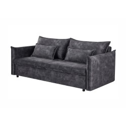 Diivanvoodi APARTMENT tumehall, 215x100xH90 cm