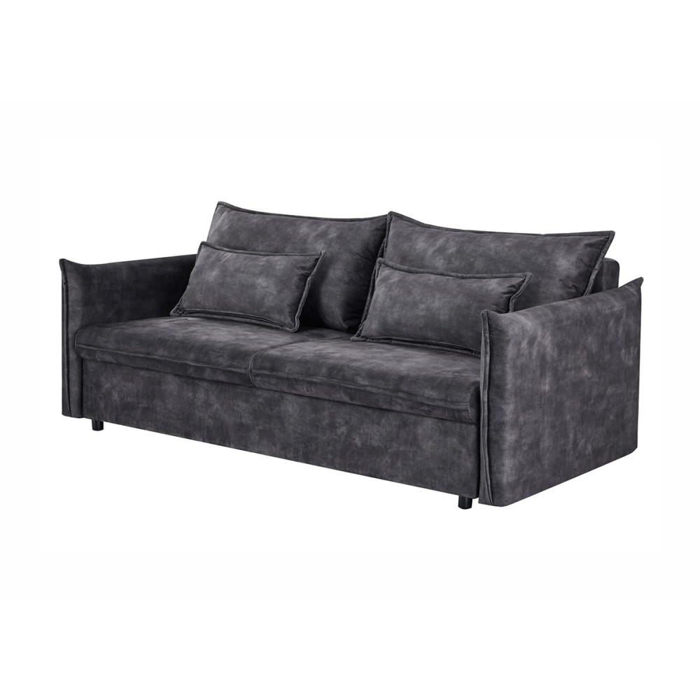 Diivanvoodi APARTMENT tumehall, 215x100xH90 cm