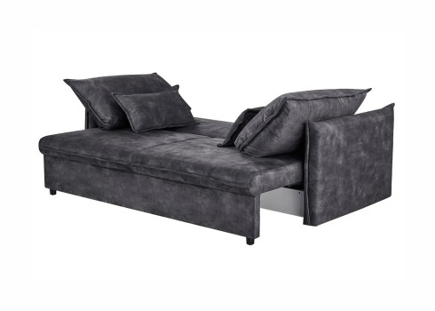 Diivanvoodi APARTMENT tumehall, 215x100xH90 cm