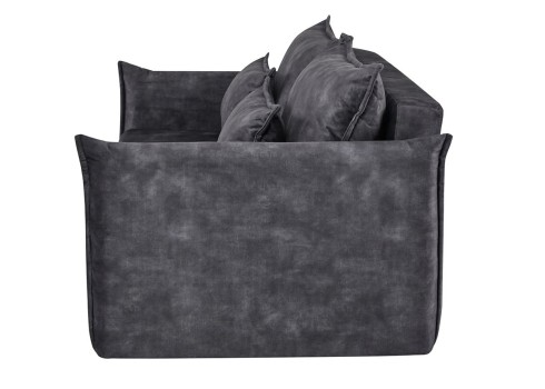 Diivanvoodi APARTMENT tumehall, 215x100xH90 cm