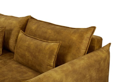 Diivanvoodi APARTMENT kollane, 215x100xH90 cm