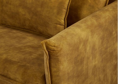 Diivanvoodi APARTMENT kollane, 215x100xH90 cm