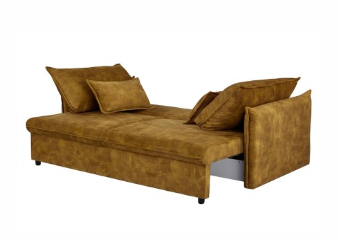 Diivanvoodi APARTMENT kollane, 215x100xH90 cm