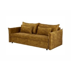 Diivanvoodi APARTMENT kollane, 215x100xH90 cm