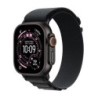 Apple Watch Ultra 35G49Black Ti, Black Alpine Loop, L
