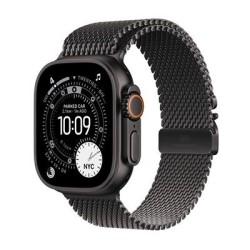 Apple Watch Ultra 35G49Black Ti, Black Ti Milanese Loop, L