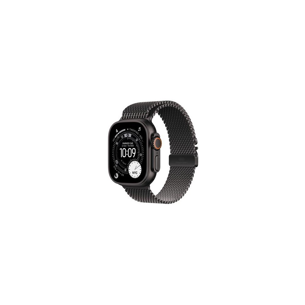 Apple Watch Ultra 35G49Black Ti, Black Ti Milanese Loop, L