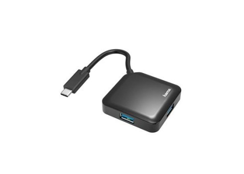 USB jagaja Hama USB-C 4 pesa USB 3.2 Gen 1
