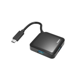 USB jagaja Hama USB-C 4 pesa USB 3.2 Gen 1