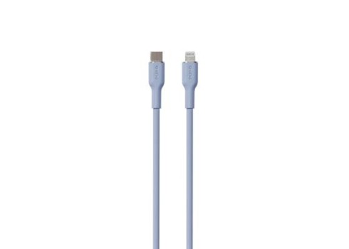 Kaabel Puro Soft USB-C-Lightning, 1,5m, helesinine