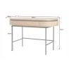 Kirjutuslaud ATELIER tamm, 120x60xH76 cm