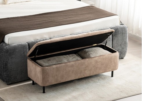 Pink panipaigaga EN VOGUE beež, 120x45xH43 cm