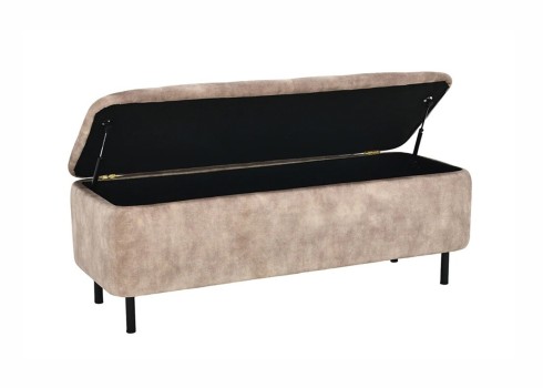 Pink panipaigaga EN VOGUE beež, 120x45xH43 cm