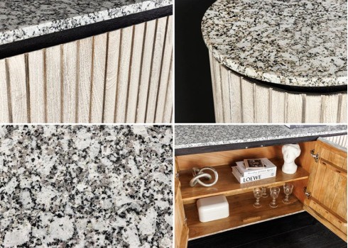 Kummut ADLON hall, 170x40xH80 cm