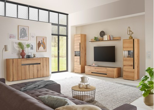 Tv-alus CITY tamm / antratsiit, 140x45xH42 cm