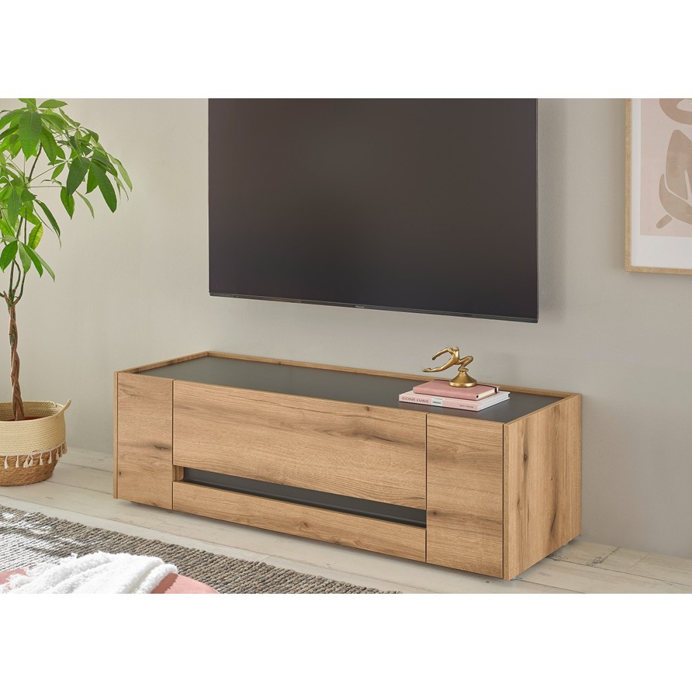 Tv-alus CITY tamm / antratsiit, 140x45xH42 cm