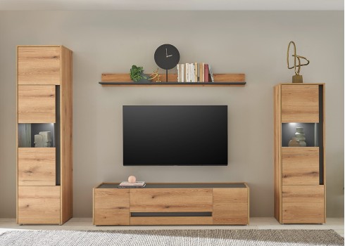 Tv-alus CITY tamm / antratsiit, 170x45xH42 cm