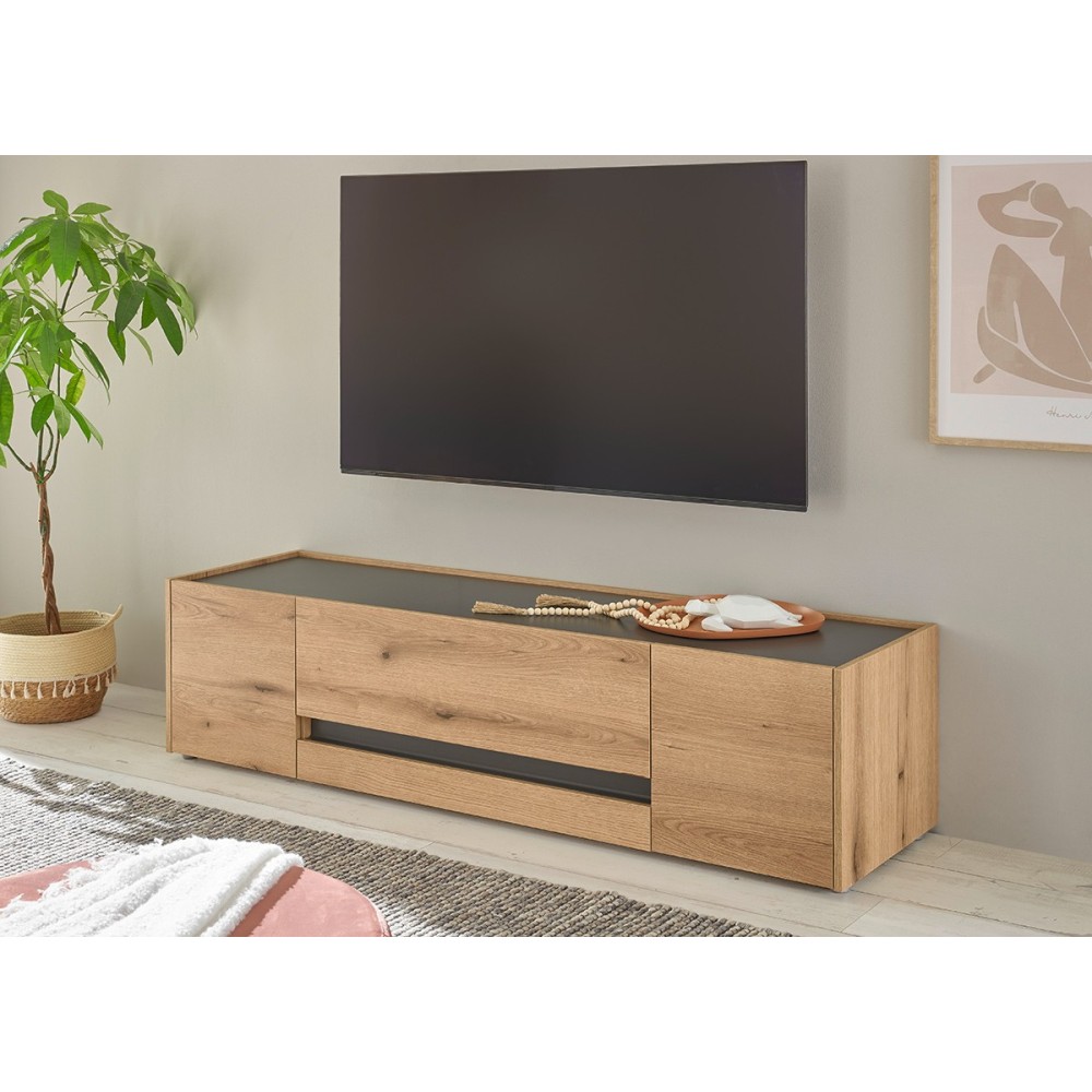 Tv-alus CITY tamm / antratsiit, 170x45xH42 cm