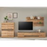 Tv-alus CITY tamm / antratsiit, 224x45xH42 cm