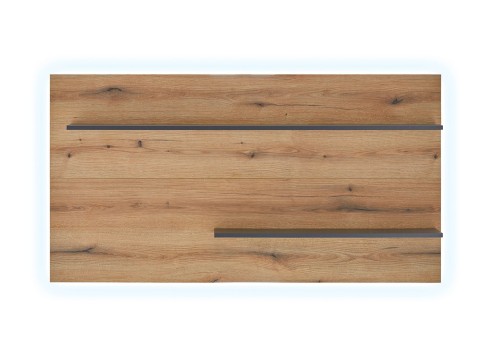 Seinariiul CITY tamm / antratsiit, 150x21xH80 cm