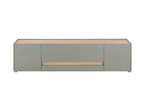 Tv-alus CITY roheline / tamm, 170x45xH42 cm