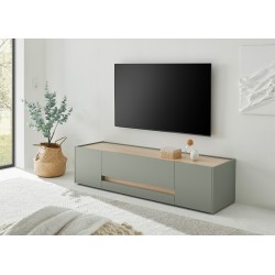 Tv-alus CITY roheline / tamm, 170x45xH42 cm
