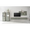 Tv-alus CITY roheline / tamm, 150x30xH35 cm