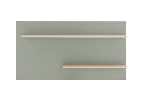 Seinariiul CITY roheline / tamm, 150x21xH80 cm