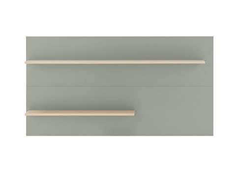 Seinariiul CITY roheline / tamm, 150x21xH80 cm