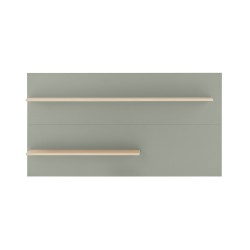 Seinariiul CITY roheline / tamm, 150x21xH80 cm