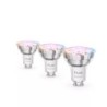 Philips Hue Essential GU10 4.7W 345lm, Colored, 3-pack Philips Hue Essential GU10 4.7W 345lm, Colored, 3-pack