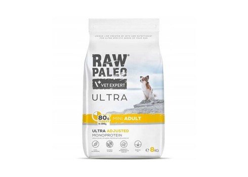 RAW PALEO KOERA TÄISSÖÖT ULTRA MINI KALKUN 8KG