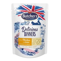 Butchers Delic. Dinner kassi einekotike kana-maks 100 g