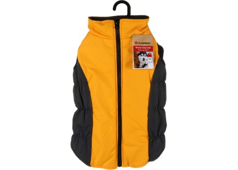 Flamingo talvine koerajope Lima kollane 40cm