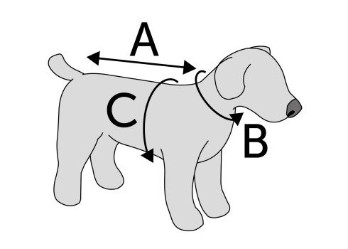 Flamingo talvine koerajope Lima kollane 40cm