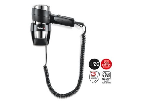 Seinale kinnitatav föön Valera Action Super Plus 1600 black