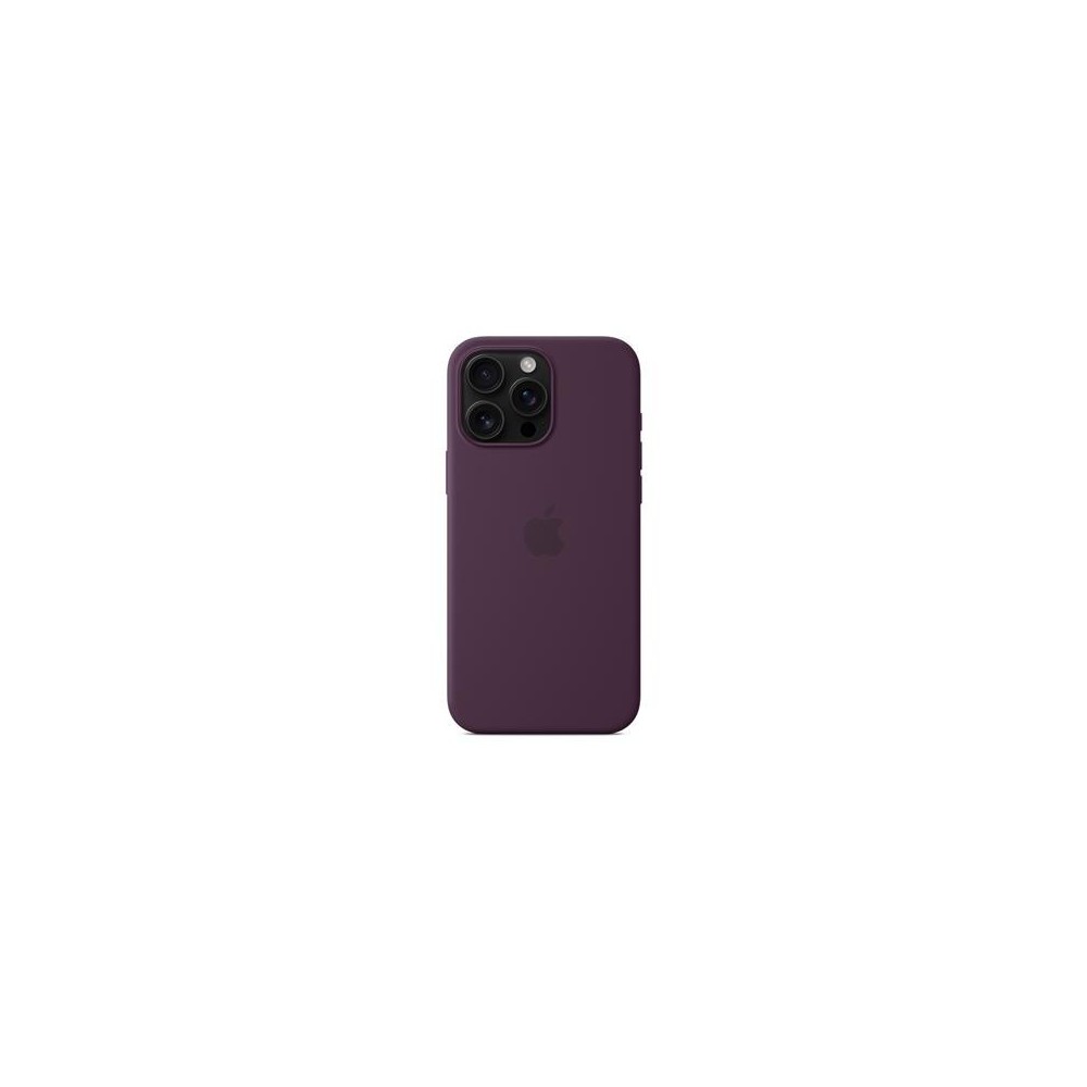 iPhone16 Pro Max Silicone Case with MagSafe - Plum