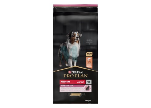 PRO PLAN KOERA TÄISSÖÖT KESKM.TÕUG NAHAPR.LÕHE 14KG