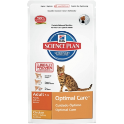 HILL'S SP FELINE OPTIMAL CARE ADULT CHICKEN kassitoit 10 KG