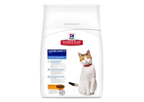 Hill´s kassitoit senior 7+ kana 10kg