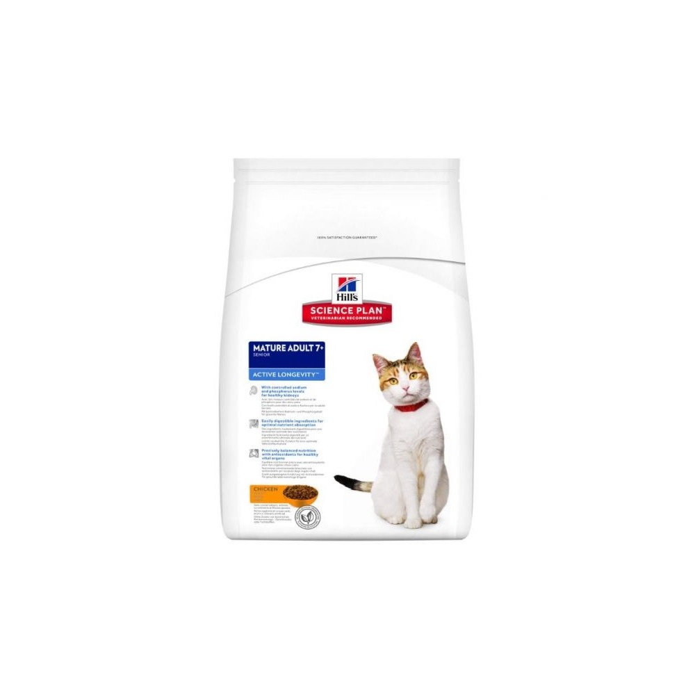 Hill´s kassitoit senior 7+ kana 10kg