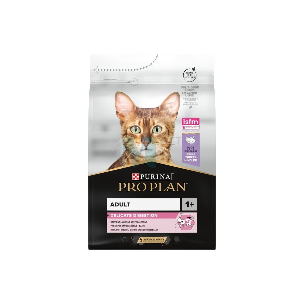 PRO PLAN KASSI TÄISSÖÖT DELICATE DIG. KALKUN 3KG